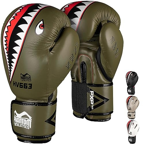 Phantom boxningshandskar Fight Squad | MMA Thai boxning handskar | Män (Fight Squad – Army, 35 ml)