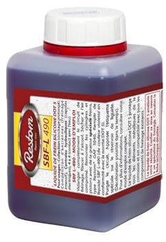 Restom - SBF L490-500ml - Liquide de Frein Silicone - Dot 5