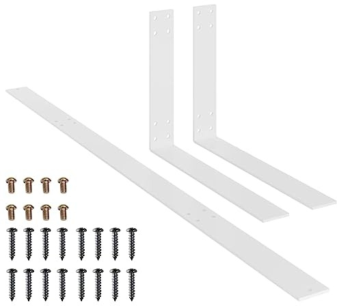vidaXL Rückenlehne für Palettensofa Palettenkissen Palettenpolster Lehne Lehnenhalter Palettenmöbel Rückenlehnenhalter Weiß 110cm Eisen