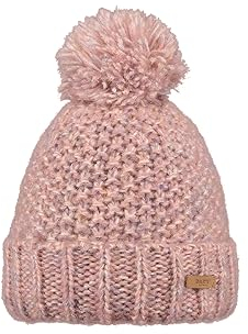 Barts Aitane Bommelmütze Beanie Wintermütze (one Size, pink)