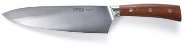 SKOTTSBERG Kochmesser 20 cm – Japanischer 4116 JFE Edelstahl, konturierter FSC-Kotibé-Holzgriff, inklusive edler Holzbox - 28° Schärfwinkel
