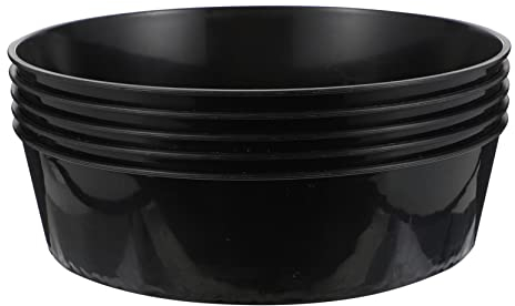 BESPORTBLE 5pcs Black Fine Mesh Garden Sieves Soil and Sand Filter Tools for Gardening and Planting Compost Sifting