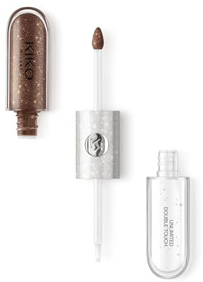 KIKO Milano Unlimited Double Touch 156 - Limited Edition, Zwei-Schritte-Flüssig-Lippenstift Mit Langem Halt