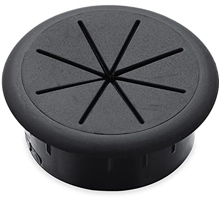 Pasacables for escritorio, cubiertas for orificios de cables for escritorio, 4 piezas, tapa for caja de enhebrado de pasacables for escritorio, organizador de cables, muebles, hogar, oficina, puerto d