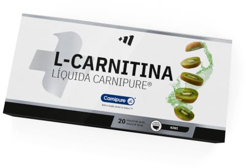 MASmusculo - L Carnitina Líquida - 20 Viales de 10 ml - Sabor Kiwi - Quemagrasas - Ayuda a Mejorar la Resistencia y el Rendimiento Deportivo - Contribuye a Reducir el Tiempo de Recuperación