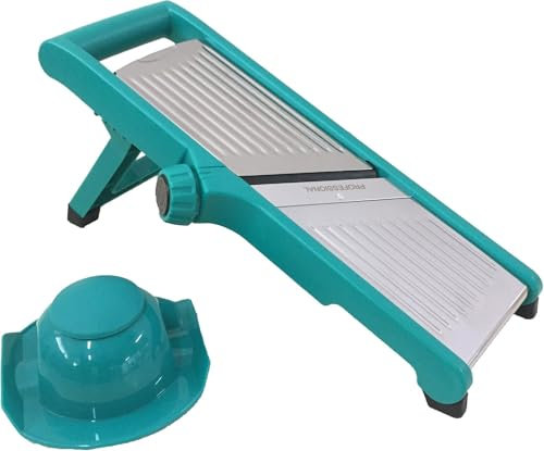 mille idee Mandolina affettaverdure affetta verdure affettatrice multiuso mandolina, lame in acciaio, 45x12x10 cm