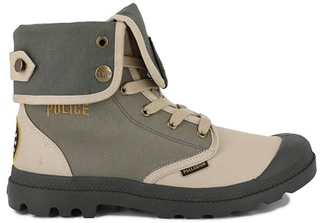 Palladium Unisex Baggy Hawkins Polizia Ankle Boot, Verde Scuro, 38 EU