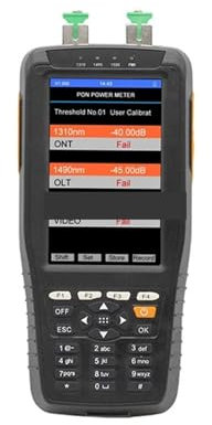 Tester Di Potenza PON, Tester Di Fibra, Tester Di Terminali Di Rete Ottica, Ricaricabile Ad Alta Precisione, TM70B, TM70B-OV1,Multifunzionale(TM70B)