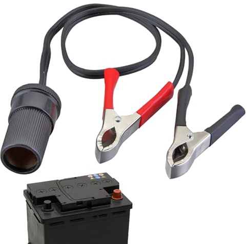 Adapter Anschluss an die Batterie-Universität Adapter | Kompatibel mit Autobatterien und Motorradbatterien | leichter Ladeadapter - praktisches Werkzeug P