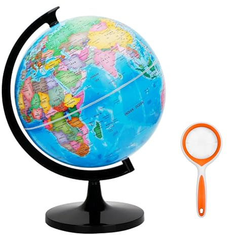 WOWESOTICA 12 Inch Educational World Globe