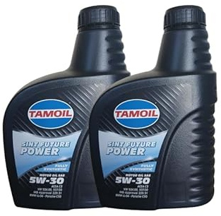 Lubrificanti TAMOIL SAE 5W-30 C3 2x1L - Olio motore Sintetico per motori diesel e benzina leggeri