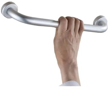Aluminium badkar handtag handtag ledstänger gamla människor badrum handtag armstöd säkerhet och tillbehör WC handdukshållare för WC badrum (50 cm matta)