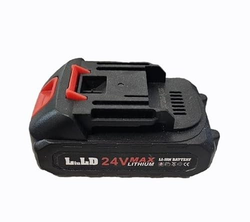 Batteria 24v LLD Attacco per Cesoie - Avvitatori - Trapani - Motoseghe - Idropulitrice - Tagliaerba - Tassellatore - Trapano - Smerigliatrice - Lampade ecc compatibili