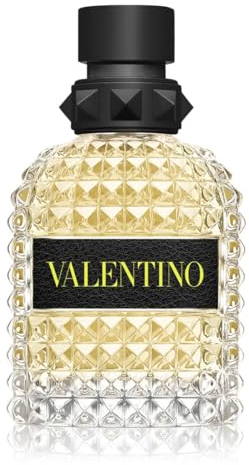 Valentino Uomo Born In Roma, eau de toilette vivace per ogni giorno, perfetta per chi preferisce note leggere e fresche, flacone da 50 ml indicato per essere utilizzato con continuità durante tutto l’