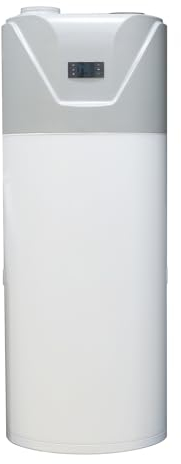 Techomey Chauffe-eau Pompe à Chaleur, 2,5KW, 300L, Pompe à Chaleur Eau Chaude, Top-air, Chauffe-eau à Pompe à Chaleur Autoportant, WIFI Connection, A+