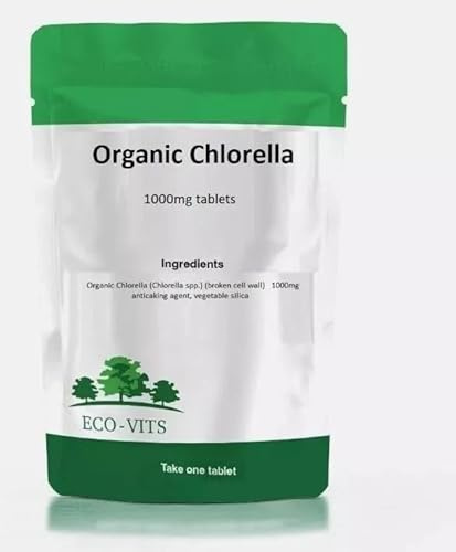ECO-VITS Clorella organica 1000mg 30 Compresse