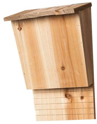 Aboiled Maison de chauve-souris d'extérieur pour chauve-souris - Boîte décorative pour chauve-souris - Abri - Nid - Maison de jardin pour chauve-souris
