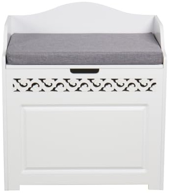 HTI-Line Sitztruhe Miriam Mit Cut-Outs und Sitzpolster