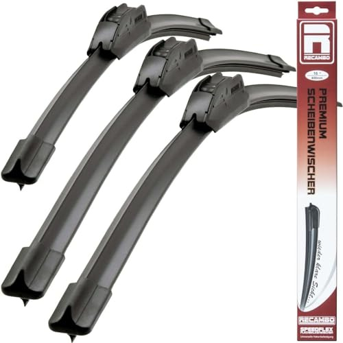 Recambo SCHEIBENWISCHER VORNE + HINTEN kompatibel für MAZDA PREMACY | 1999-2005 (3er Set: 400mm / 350mm / 600mm)