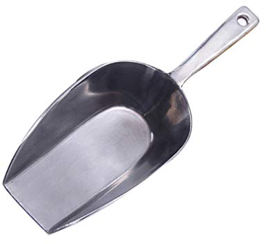 Kichvoe Aluminiumlegierung Mehlschaufel Praktische Lebensmittelschaufel Schaufel Für Proteinpulver Küchenschaufel Für EIS Und Zuhause Restaurant