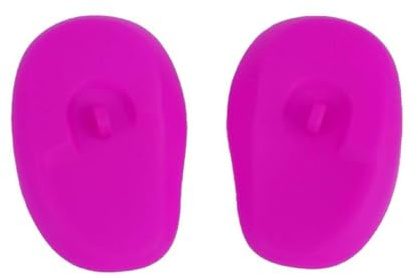 2 fundas de silicona impermeables para lavar el cabello, protegen tus orejas de daños por agua para niños
