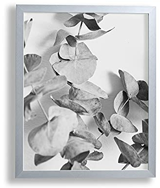 VO design Benno Bilderrahmen Wunschformat kompletter Posterrahmen Puzzlerahmen passend f Bild 48x64 cm Farbe Alu gebürstet Dekor 64x48 cm Hintergrund Weiss
