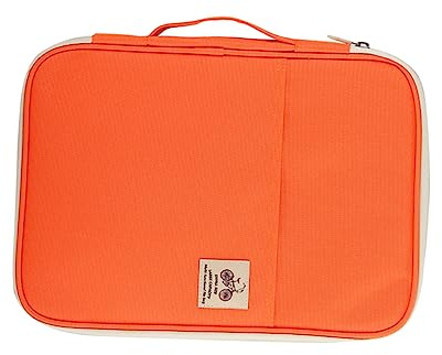 Tofficu Multifunktionale A4 Dokumententasche Portfolio Organizer Mit Reißverschluss Business Aktenhalter Für Büro Und Reisen