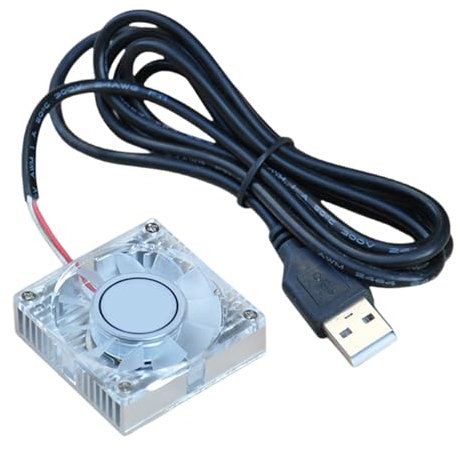 KEXIAO Ventilateur de carte graphique mince pour refroidissement et ventilation de carte graphique dans un petit boîtier de PC, routeurs, dissipateur thermique PC