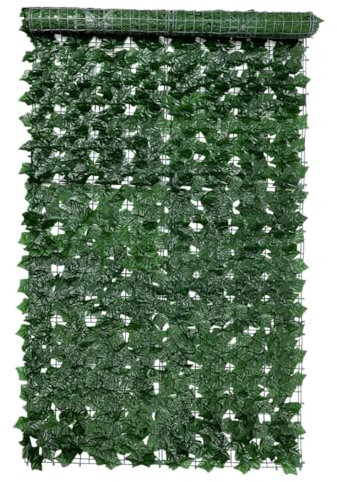 ibasenice Valla Artificial De Verdes Celosía Artificial Muro Vegetal Simulado para Decoración De Jardín para Balcón