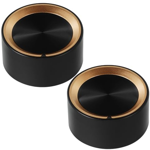 DIYEAH 1 Paire Boutons de Commande Universels pour Cuisinière à Gaz Remplacements pour Brûleur de Four Électrique Compatible avec Cuisinières à Gaz et Plaques de Cuisson Installation