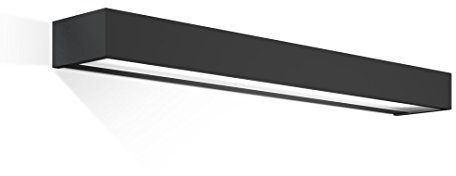 Decor Walther Box Wandleuchte LED, schwarz - 80 cm - 3.000 K