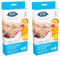 DLux 300 Disposable Clear Gloves Polythene Multi-Purpose Lightweight Plastic 2 x 150 Boxed