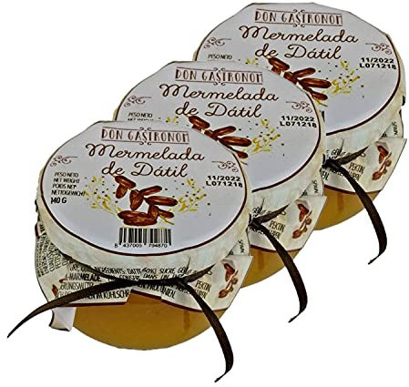 Lot 3x Confiture de dattes - pot 140g