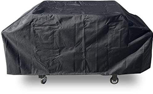 Westeco 91 cm grillskydd för Blackstone 91 cm matlagningsstation, lägerkock FTG600 4 brännare klaff toppgrill, utomhus vattentät 1528 svartsten grillskydd 36 tum slitstark blå (svartsten 1528)