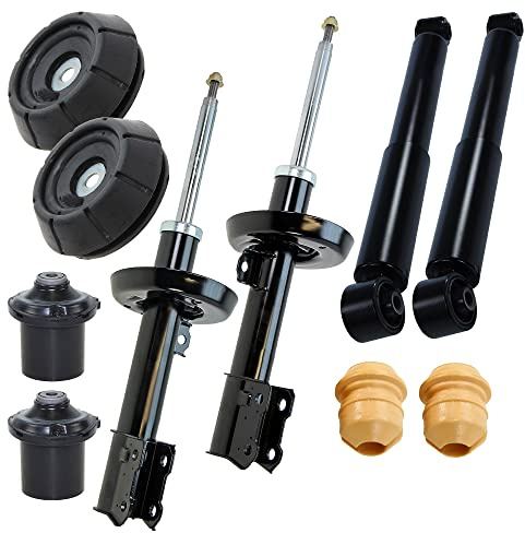ATEC Germany 4x Gasdruck Stoßdämpfer Vorne & Hinten Federbein inkl. | Kompatibel mit: OPEL ASTRA G Cabriolet, ASTRA G CC, ASTRA G Coupe, ASTRA G Kasten/Kombi, ASTRA G Stufenheck