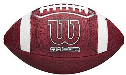 WILSON Omega Official College Football - Pallone da calcio, taglia ufficiale, colore