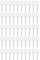 50Pcs Grass Trimmer Blades Replacement Weed Eater Blades Edger Lawn Tool Accessory for Bosch ALM 28 / ALM 30 / Art 23 Accu/Art 23 U(White)