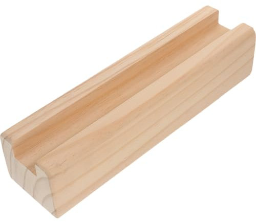 Warmhm 1stück Holzständer Für Ganzkörperspiegel Stabiler Bodenständer Aus Massivem Holz Mit Rutschfester Basis Für Schlafzimmer Wohnzimmer Und Für Stilvolle Präsentation