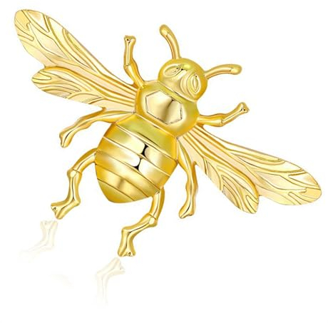 Biene Brosche Gold Anstecker Insekten Brosche