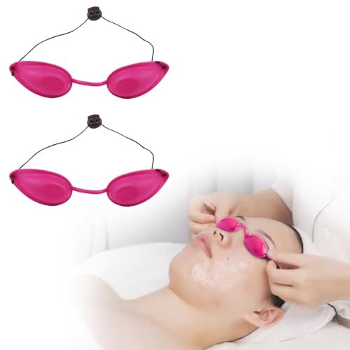 2 occhiali solarium, occhiali di protezione UV solarium, occhiali solarium, occhiali da sole, protezione per gli occhi, LED a infrarossi, per il sole, per la bellezza dei pazienti, occhiali da sole