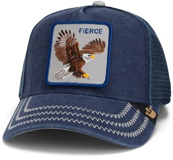 Goorin Bros. Trucker Cap Bird of Prey Navy Dunkelblau, Size:OneSize