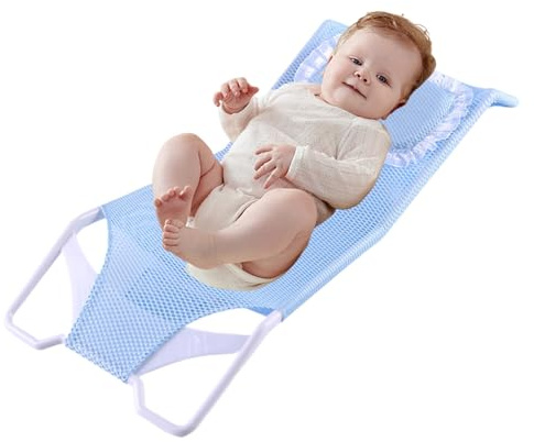 Inserto para bañera de bebé, estante de baño, almohadilla de asiento para niñas de 0 a 6 meses