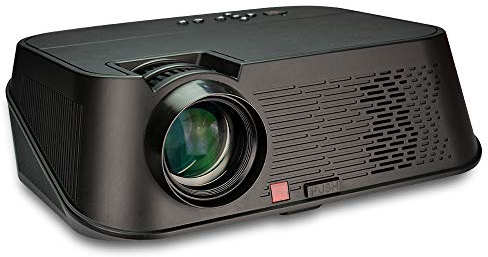 CGOLDENWALL Mini proyector Inteligente 3500 lúmenes proyector proyector de película co con Rojo y Azul 3D para Full HD 1280x800p vídeo