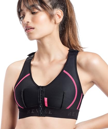REVÉE Reggiseno Post-Operatorio - Reggiseno Donna a Fascia per Mastoplastica Additiva, Riduttiva, Sostituzione Protesi, Oncoplastica, Quadrantectomia - Bra Laetitia
