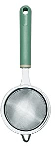 WRLRUILIAN Espresso Spoons Strainer Soup Spoon Kitchen Skimmer Spoon Long-handled Pasta Strainer Strainer Mesh Spoon Stainless Steel Oil Strainer Spoon Tea Spoons (Color : A)