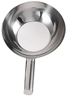 Kichvoe Louche à Eau Acier Inoxydable Louche Cuisine Plate Pelle à Eau Pratique