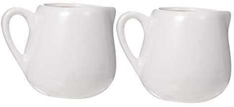 HAPINARY 2stücke Mini Milchkännchen Aus Keramik Mit Griff Saucenkännchen Für Küche Sauce Behälter Elegantes Design Für Milch Und Saucen Und Langlebig