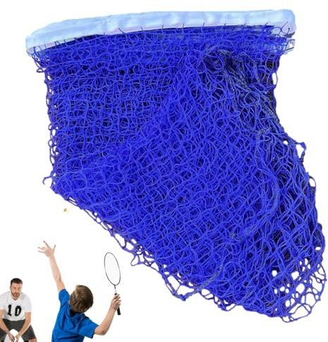 Rete da badminton – Rete professionale con corde in nylon resistente | Attrezzatura pieghevole per giochi all'aperto, costruzione sportiva per il giardino, nel , sul con facile montaggio