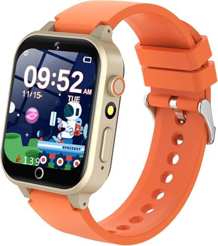 YEDASAH Kids Smart Watch Boys Girls - for Smartwatch HD Touchscreen Camera 26 Games Music Player Video Alarm Step Counter, Toys Birthday Gifts 4-12 Years Old