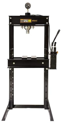 30 Ton Shop Press Floor Bench Press Plates Hydraulic Equipment w/G. Double Pump SP30-1